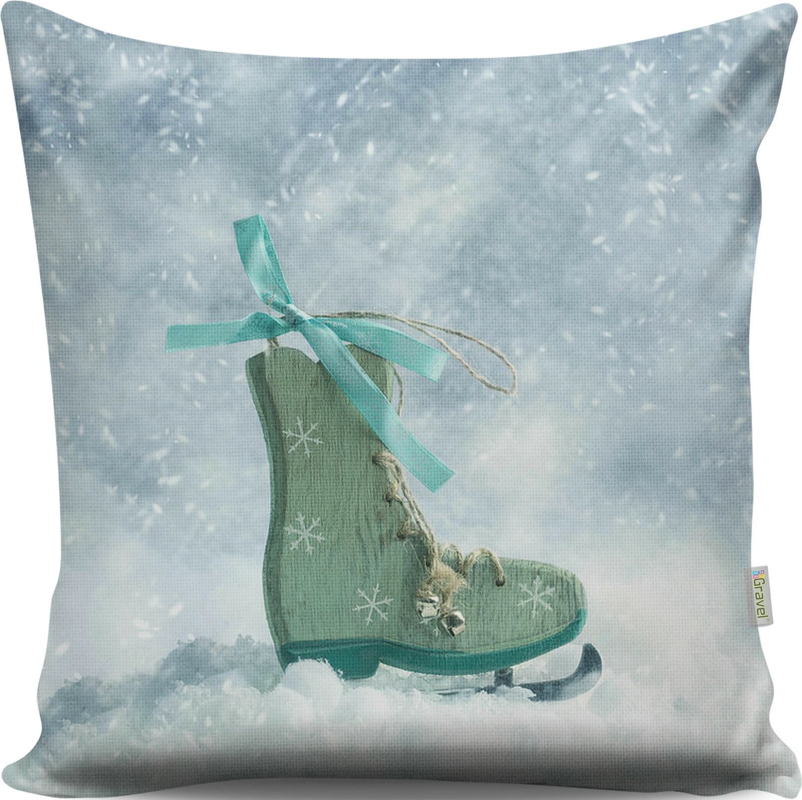 Jastëk Aberto Design, A13023, shumëngjyrësh, 43x43cm