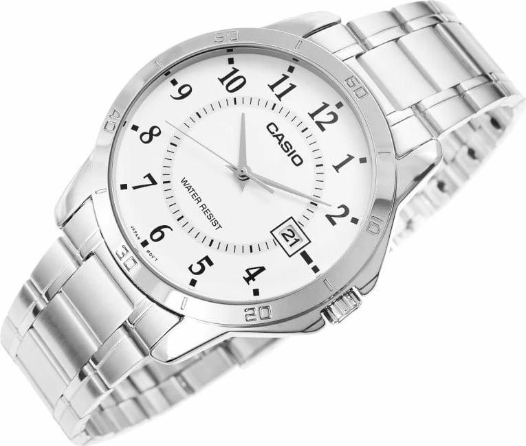 Orë dore për meshkuj Casio, argjendtë