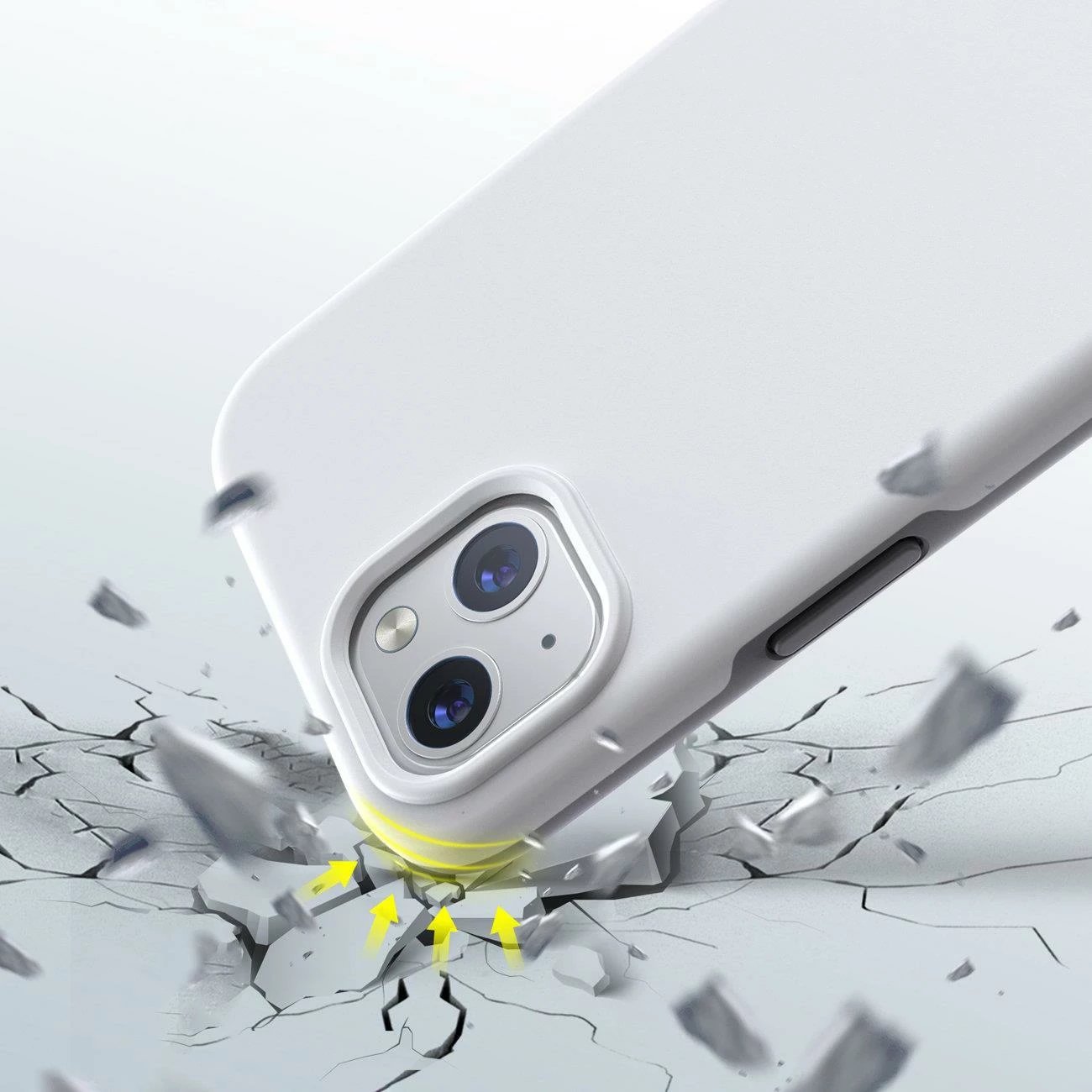Mbështjellës Choetech PC0112-MFM për iPhone 13, Made For MagSafe, i bardhë