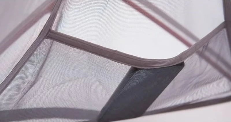 Tendë për kamping Yakimasport, e kuqe dhe e bardhë