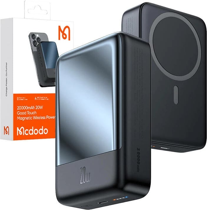 Powerbank magnetik Mcdodo MC-5021, 20000mAh, 20W, i zi