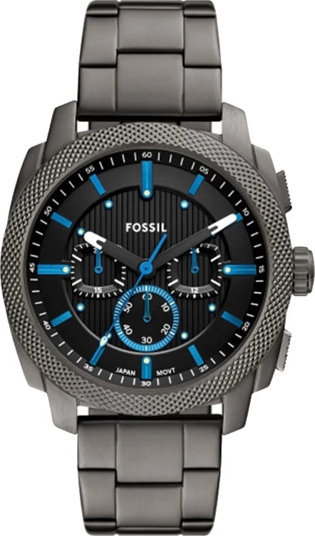 Orë dore për meshkuj Fossil FS6098, gri e errët