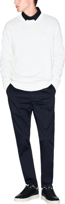 Xhemper për meshkuj Armani Exchange i bardhë