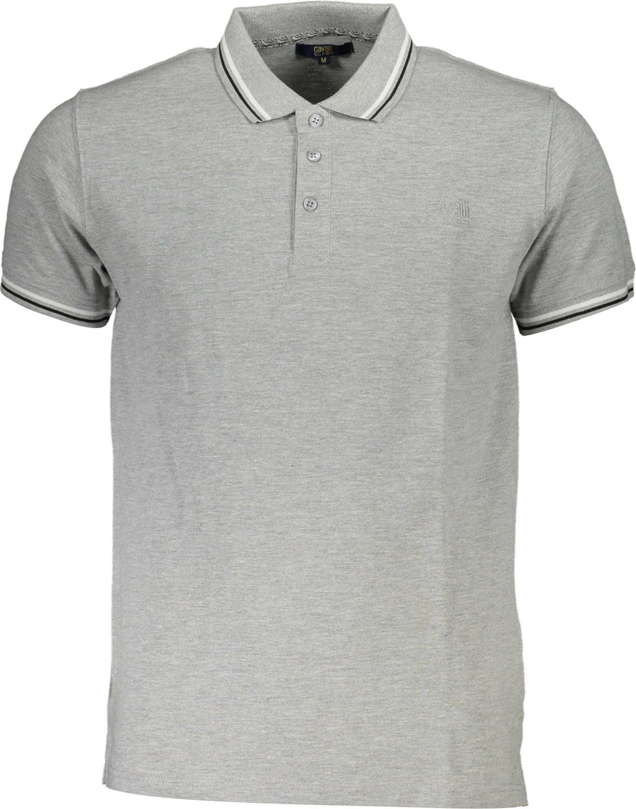 Polo maicë për meshkuj CAVALLI CLASS, gri