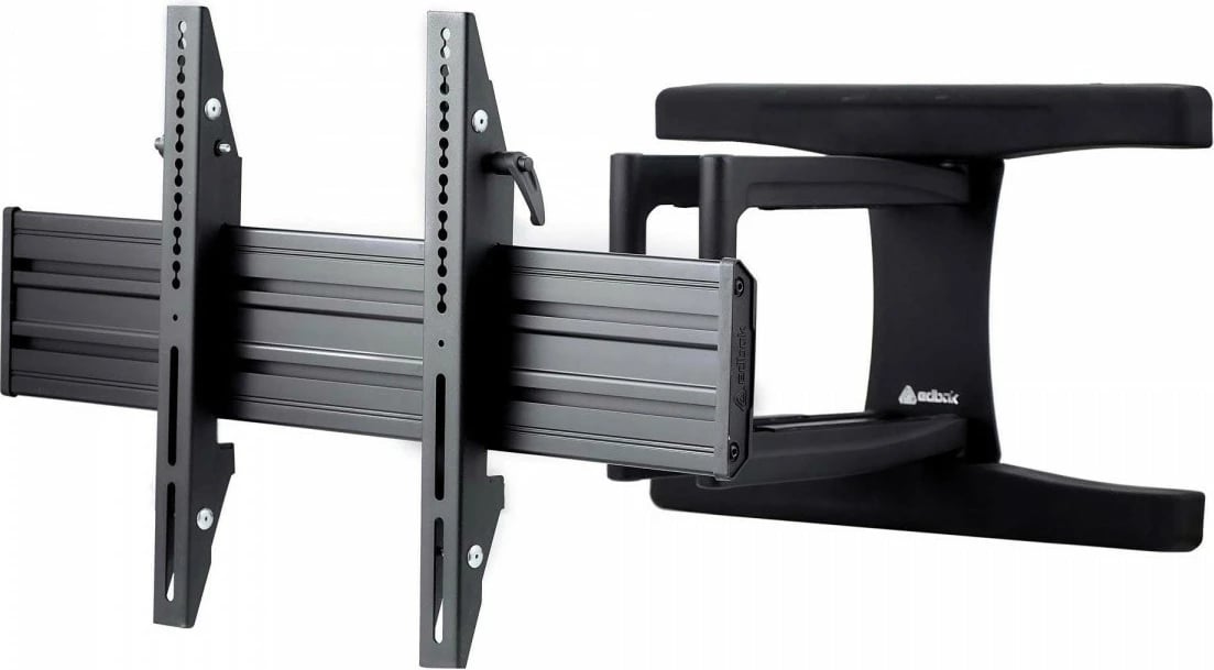 Mbajtëse muri rrotulluese Edbak VSM654 për monitor/TV 65-86", VESA 100x100-600x400, 45 kg, e zezë