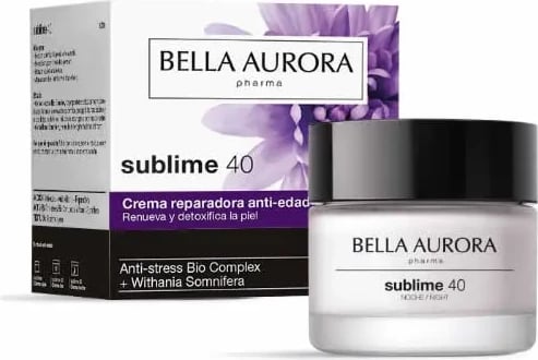 Krem nate për fytyrë Bella Aurora Sublime 40 unisex 50ml