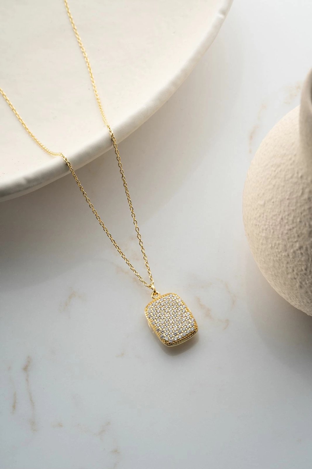 Qafore argjendi Jumeon, ngjyrë ari, SİLVANOJEWELRY313