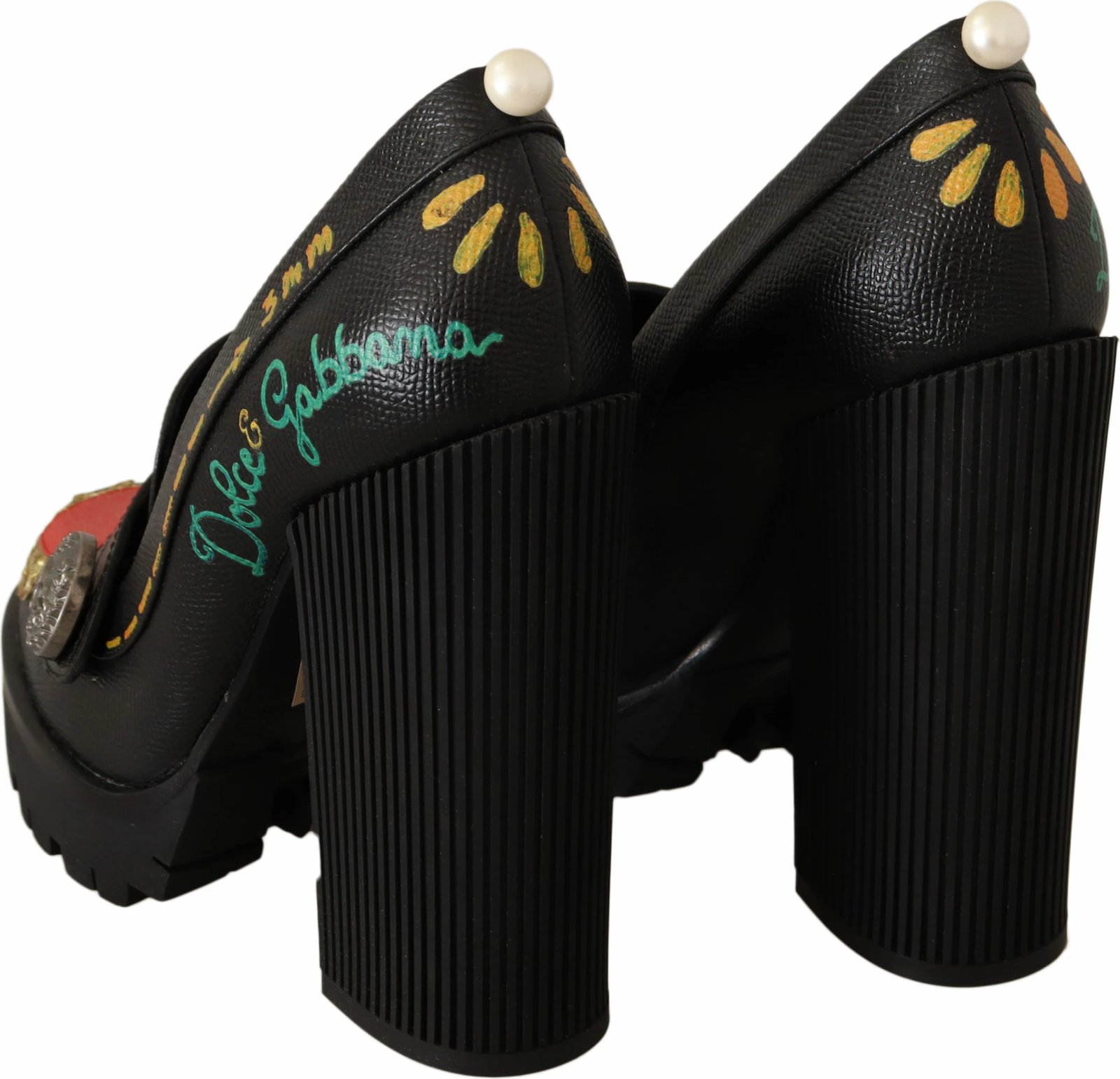 Këpucë me taka për femra Dolce & Gabbana, të zeza