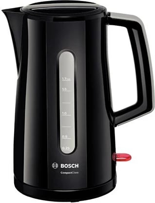 Vluese uji Bosch TWK3A013, 1.7L, 2400W, e zezë