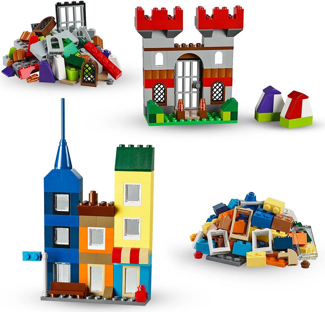 Set ndërtimi LEGO Classic 10698, 790 pjesë, shumëngjyrësh