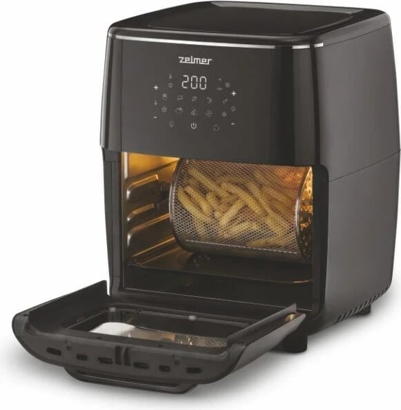 Fritezë Zelmer ZAF7120, 12 L, 1700 W, E zezë
