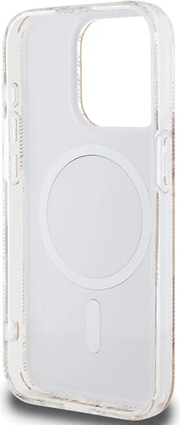 Mbështjellës Guess IML GCube MagSafe për iPhone 15 Pro Max, kafe Mbështjellës Guess IML GCube MagSafe për iPhone 15 Pro Max, kafe