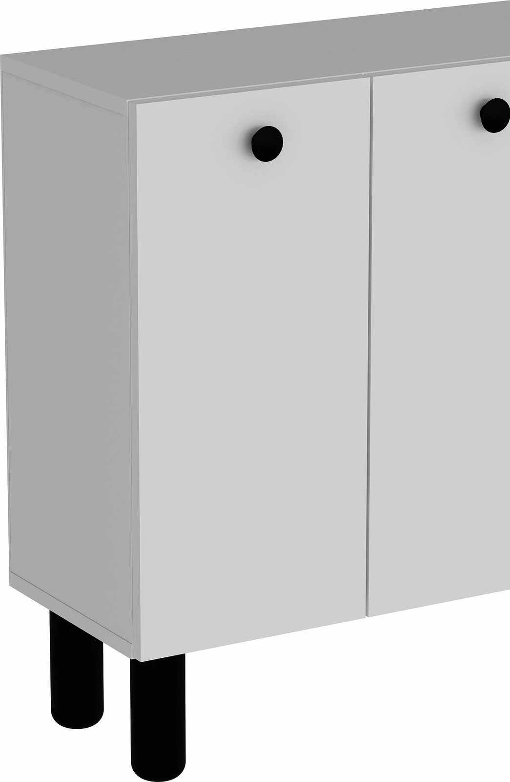 Konsol Skye Decor Ilay Bohem, e bardhë, e zezë