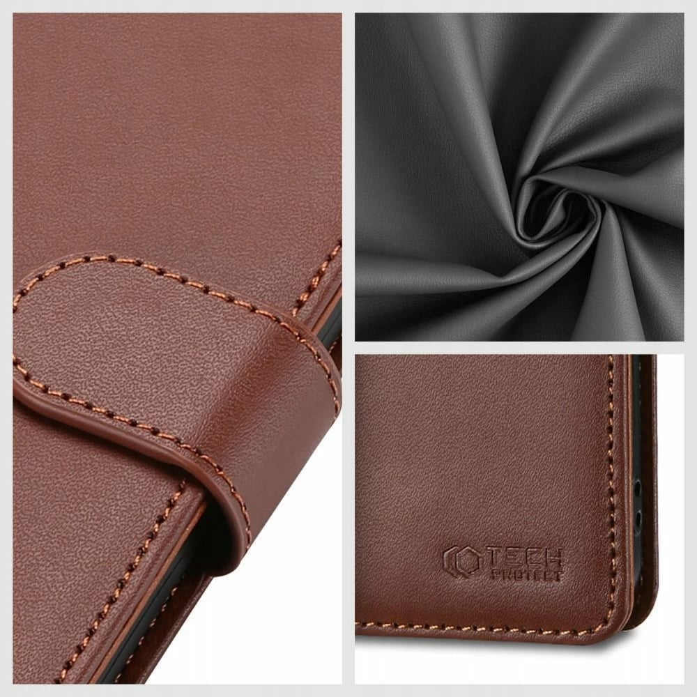 Mbështjellës Tech-Protect Wallet për Motorola Edge 50 Neo, i zi