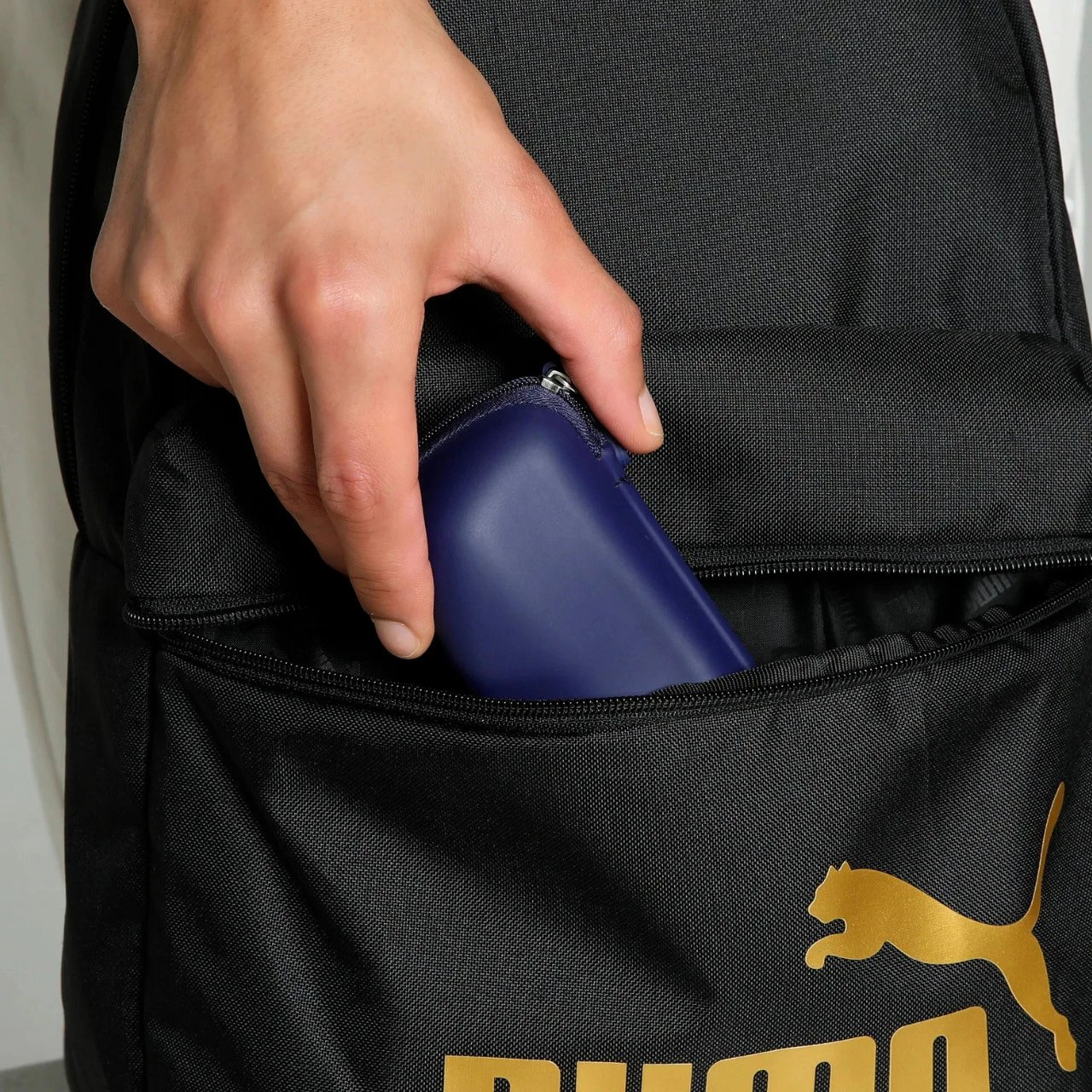 Çantë shpine Puma unisex, e zezë