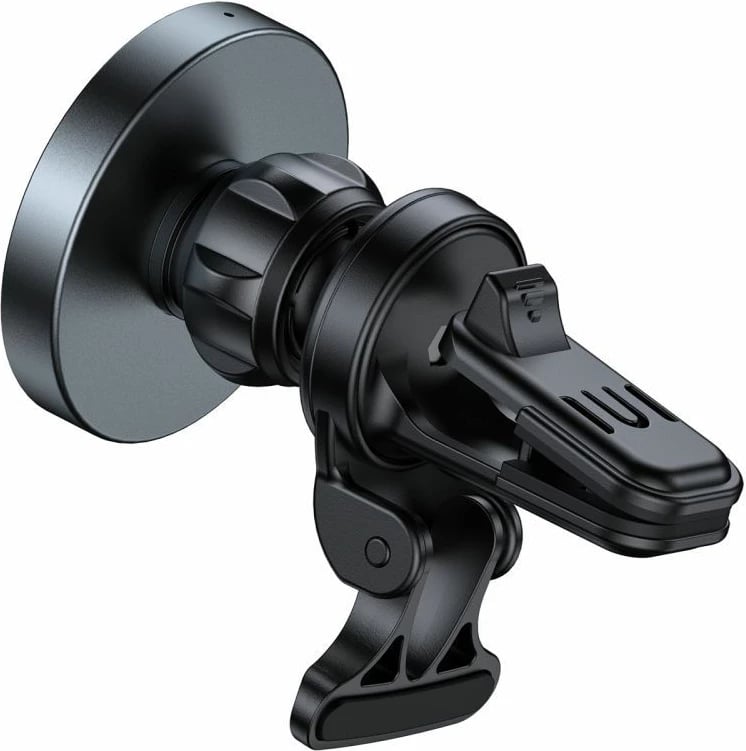 Mbajtës magnetik për celular me karikues wireless Tech-Protect MM15W-V5, për grilë ajri, 15W, i zi