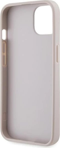 Mbështjellës Guess Crossbody 4G Metal Logo për iPhone 14 Pro Max 6.7", Rozë