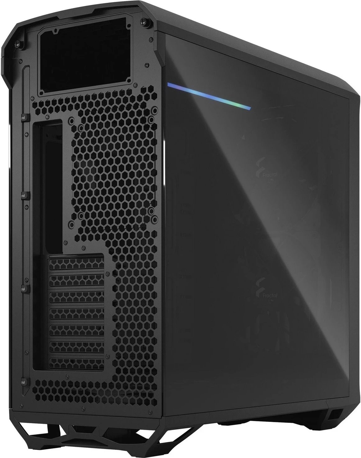 Kasë Fractal Design Torrent, ATX, Midi Tower, e zezë Kasë Fractal Design Torrent, ATX, Midi Tower, e zezë