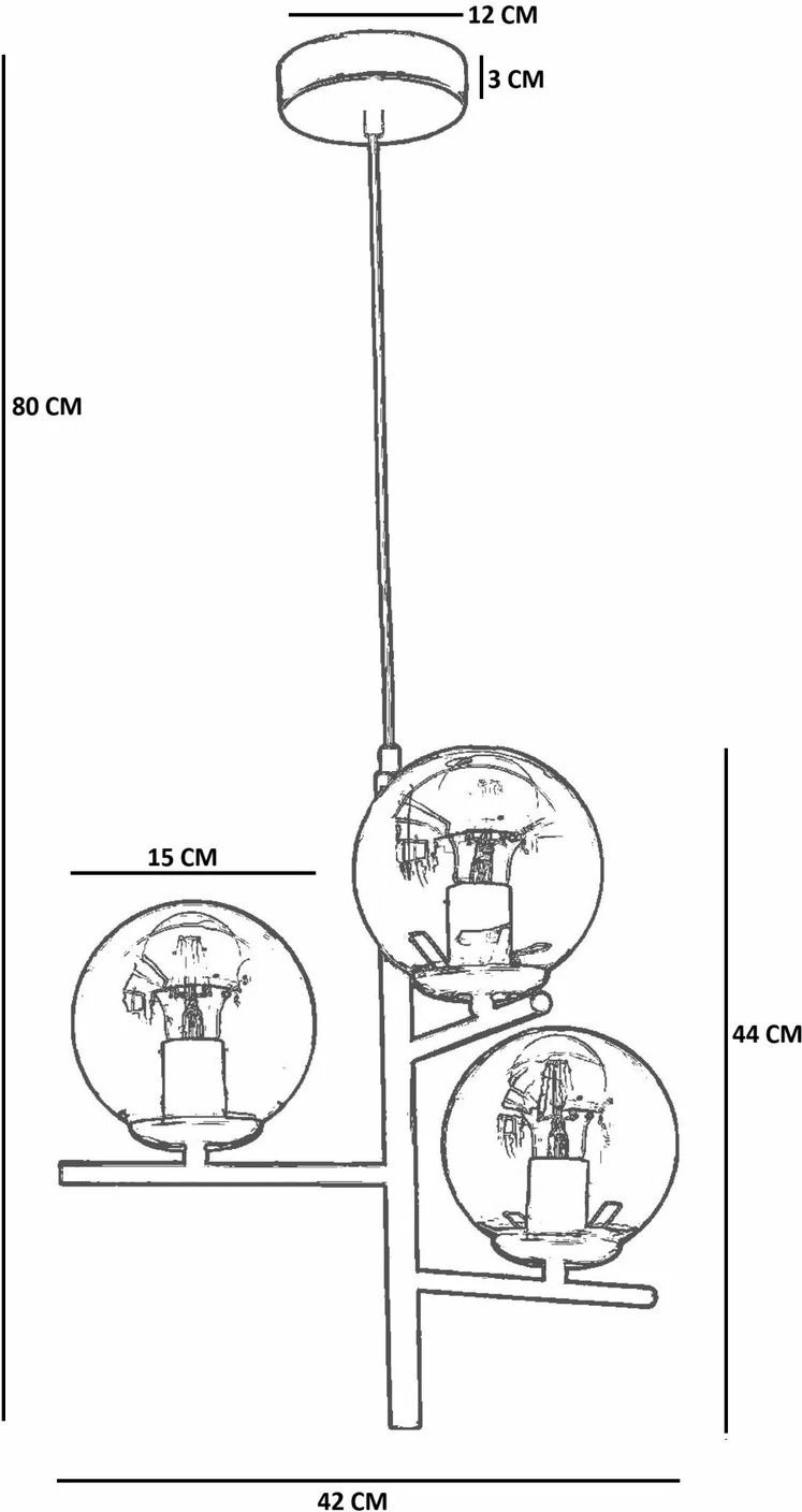 Llambadar Opviq, ngjyrë mjaltë dhe ari, 9006-4