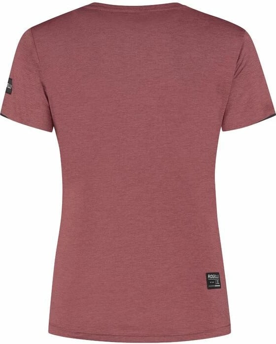 Maicë sportive për femra Rogelli, e kuqe burgundy