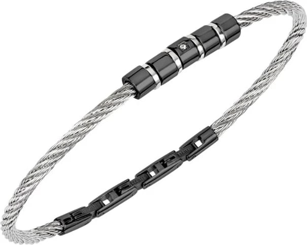 Byzylyk për meshkuj BREIL JEWELS TJ3438, argjendtë