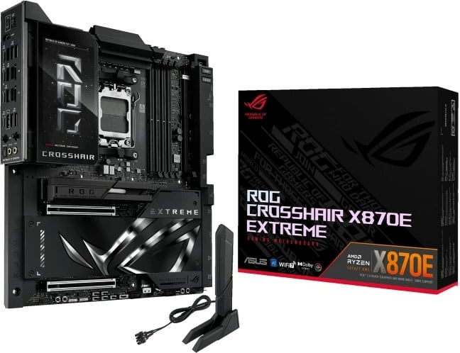 Pllakë amë Asus ROG CROSSHAIR X870E EXTREME, Socket AM5, DDR5, PCIe 5.0, E zezë