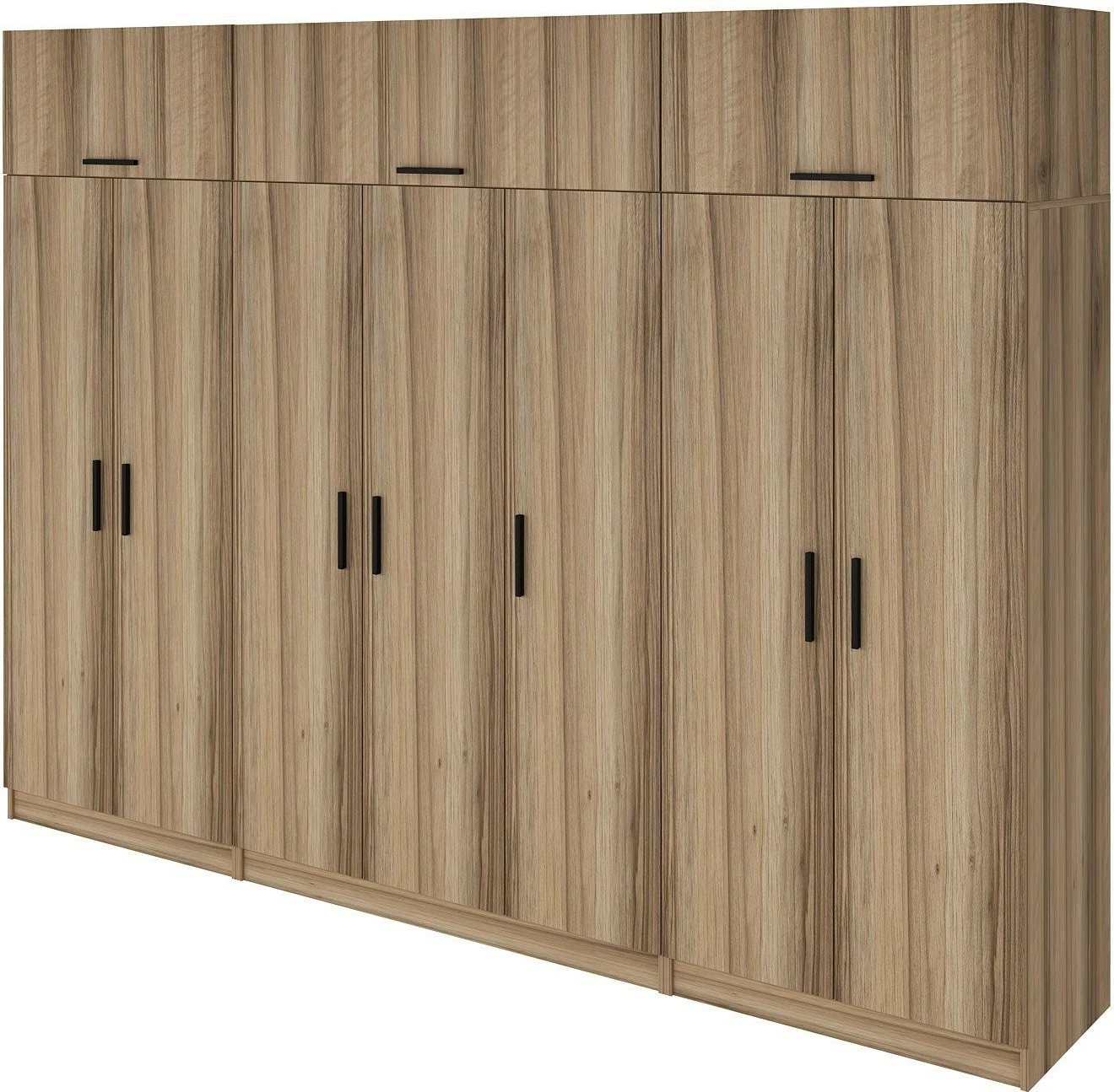 Dollap i madh për rroba, ngjyrë arre, Skye Decor Minar Kale - 7712