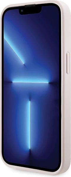 Mbështjellës Guess Crossbody 4G Metal Logo për iPhone 14 Pro Max 6.7", Rozë