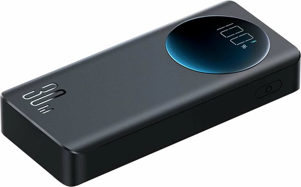 Powerbank Joyroom JR-PBF03, 30000mAh, 30W, me kabllo USB-A në USB-C, e zezë
