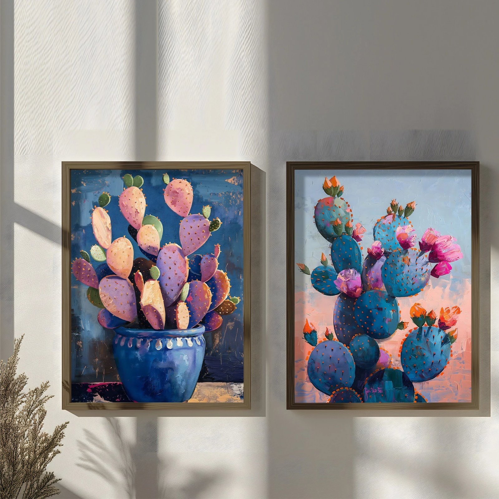 Pikturë dekorative me kornizë MDF (2 copë), Wallity, AI201