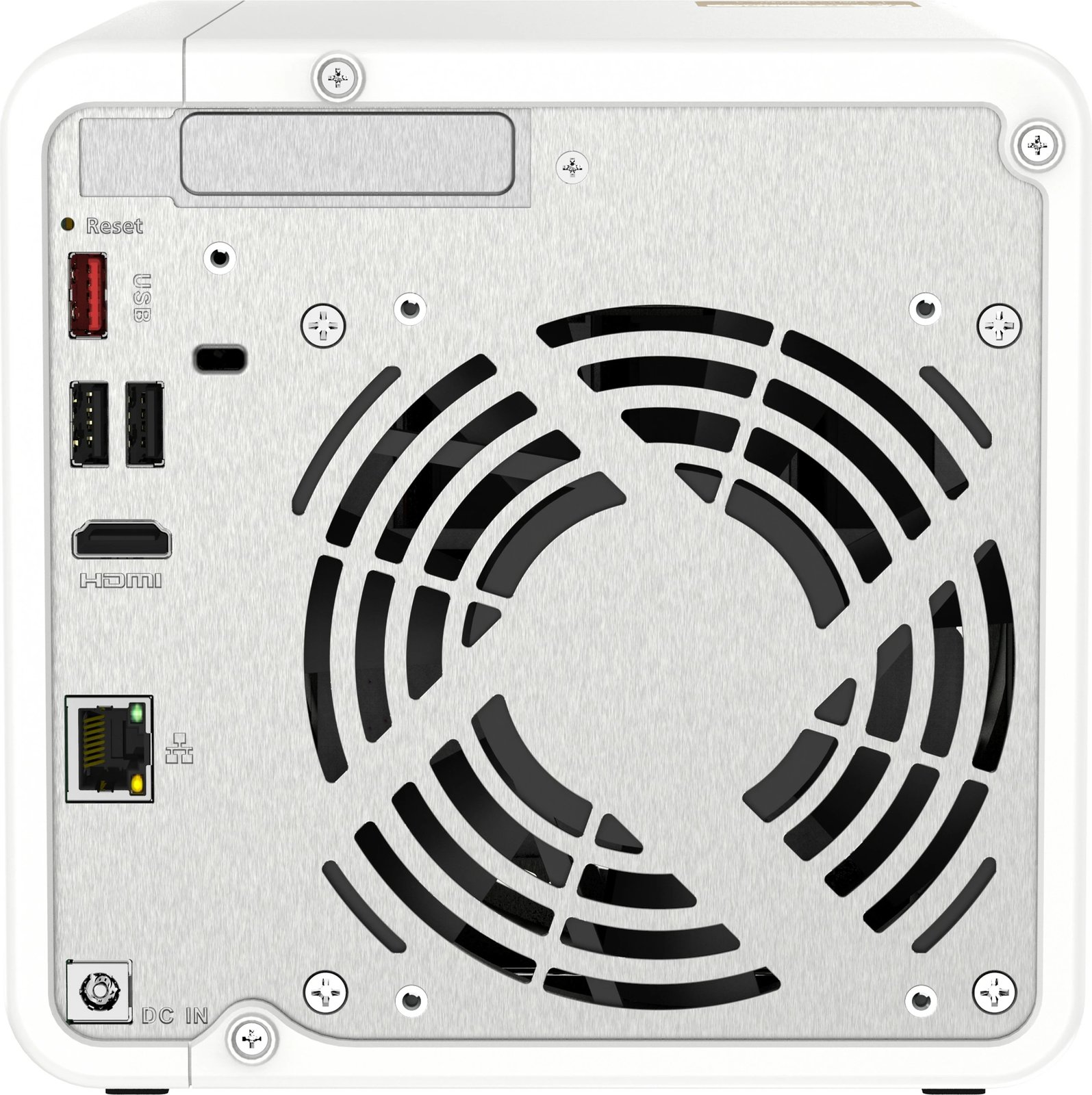 NAS QNAP TS-462-2G, Intel Celeron N4505, 2.5GbE, 2GB RAM, bardhë