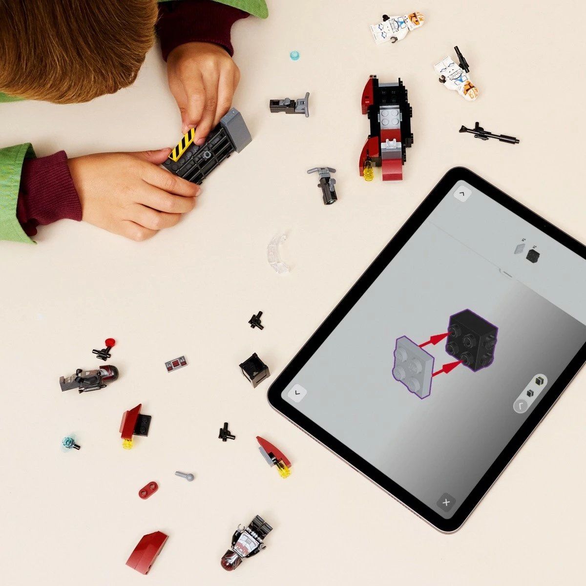 Set ndërtimi, LEGO Star Wars, 75449 Mandalore Siege, 116 pjesë, 4 minifigura, 6+, paketë betejë