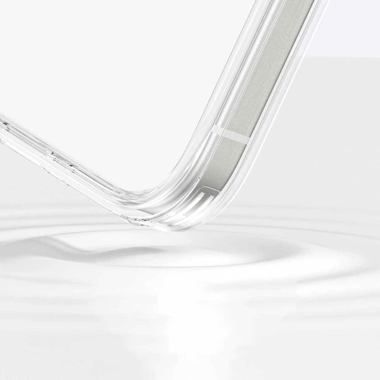 Mbështjellës AmazingThing Minimal Mag me unazë magnetike për iPhone 16 Plus, Transparent