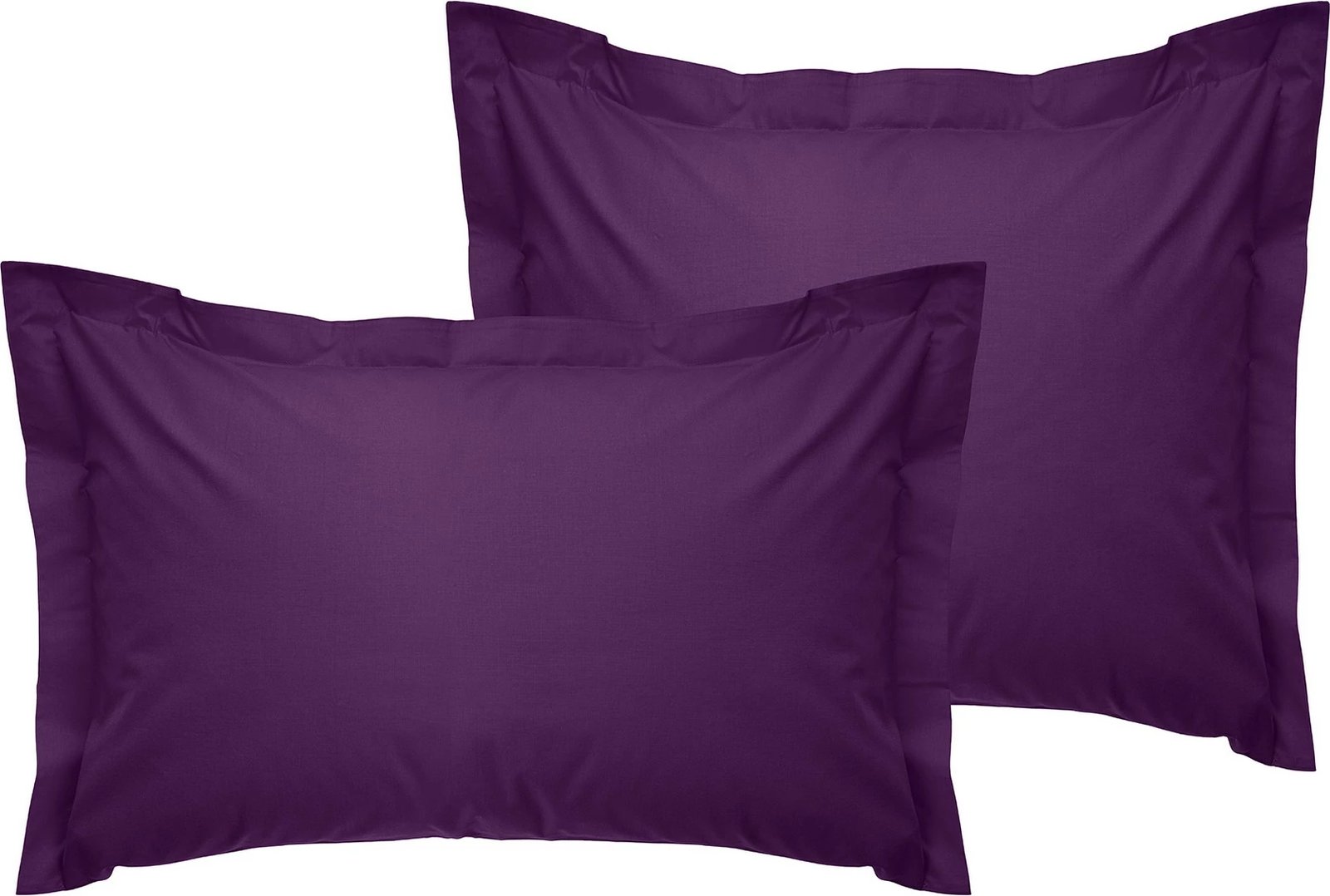 Set jastëkësh Oxford (2 copë), ngjyrë vjollcë, L'essentiel, 80x80+5cm