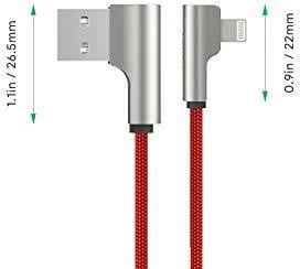 Kabllo AUKEY CB-AL01 Red OEM, Lightning në USB-A, 2m, kënd 90°, e kuqe