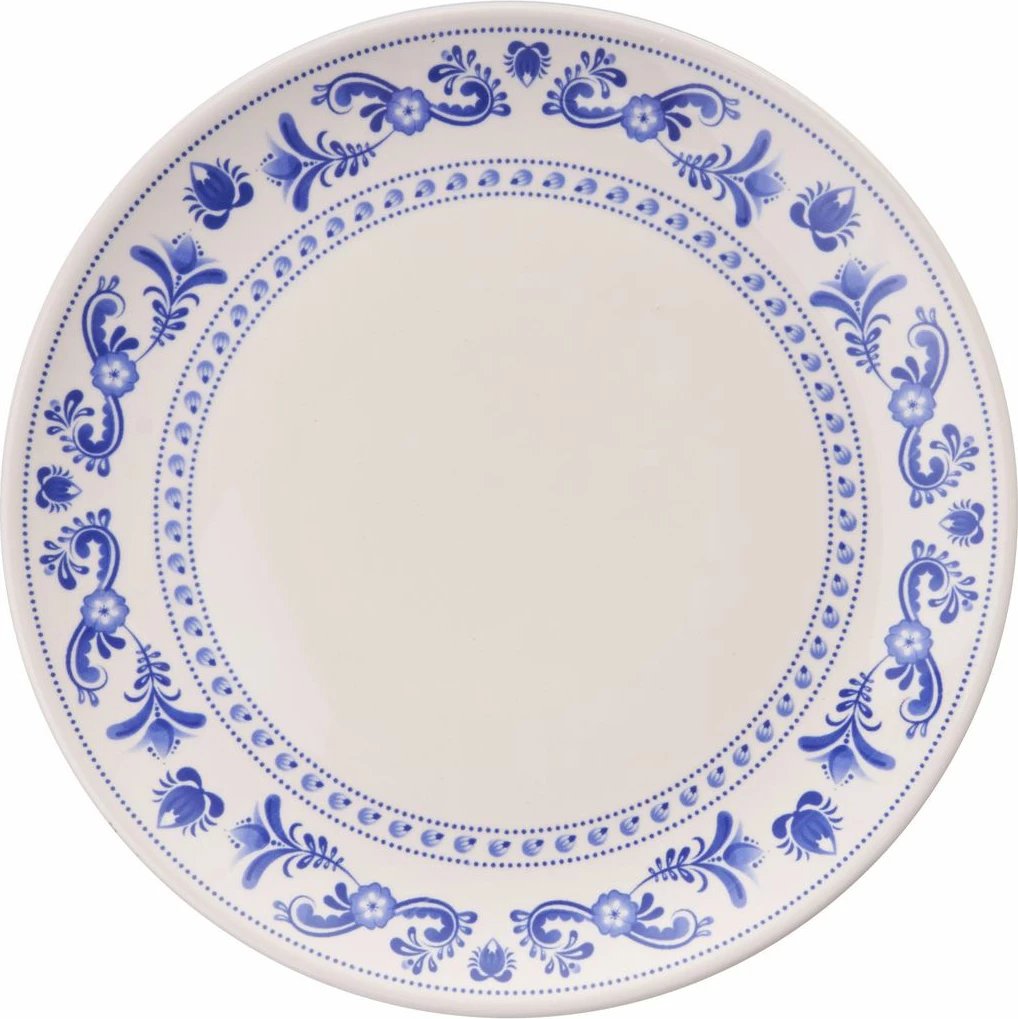 Set pjatash shërbimi (6 copë), Hermia Concept, ngjyrë kaltër Serv Ring