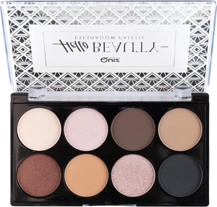 Paletë për sy Quiz Cosmetics Hello Beauty për femra Warm 9.6g