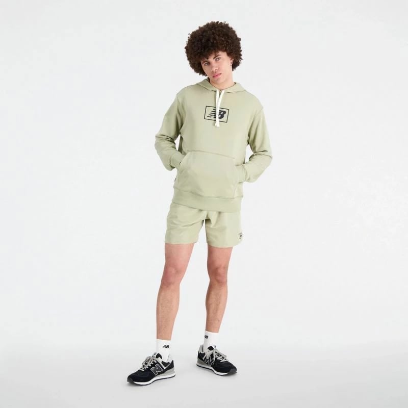Duks New Balance për meshkuj, bezhë/jeshile Duks New Balance për meshkuj, bezhë/jeshile