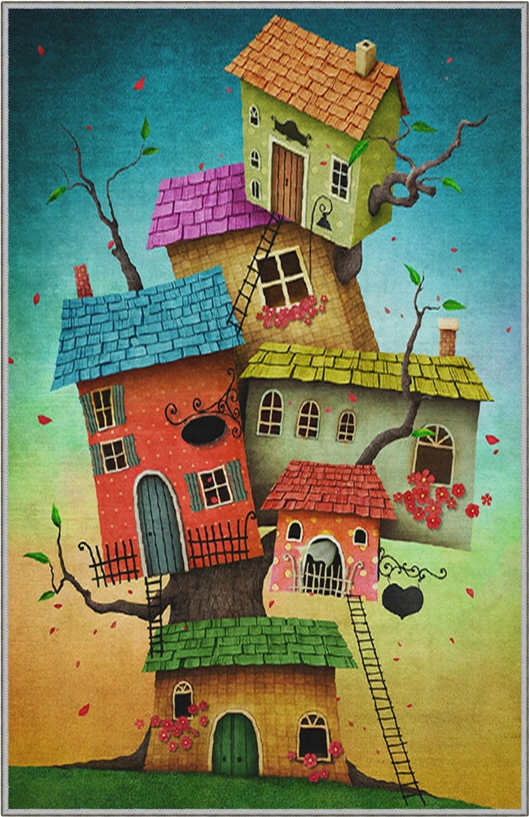 Qilim shumëngjyrësh 180x280, Conceptum Hypnose, KHMFESTO006KEÇE