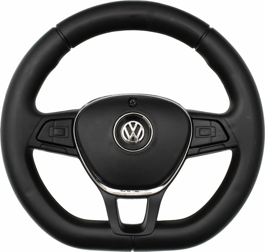 makinë shtytëse fëmijësh Baby Mix Volkswagen T-ROC me dorezë drejtuese me mbajtëse shisheje, borinë dhe melodi, sedilje me hapësirë, për 12-36 muaj, e bardhë