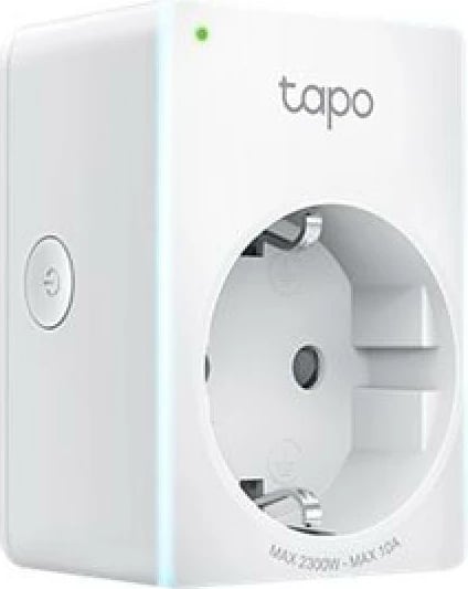 Prizë smart, TP-Link, Tapo P100, e bardhë, 2-pack