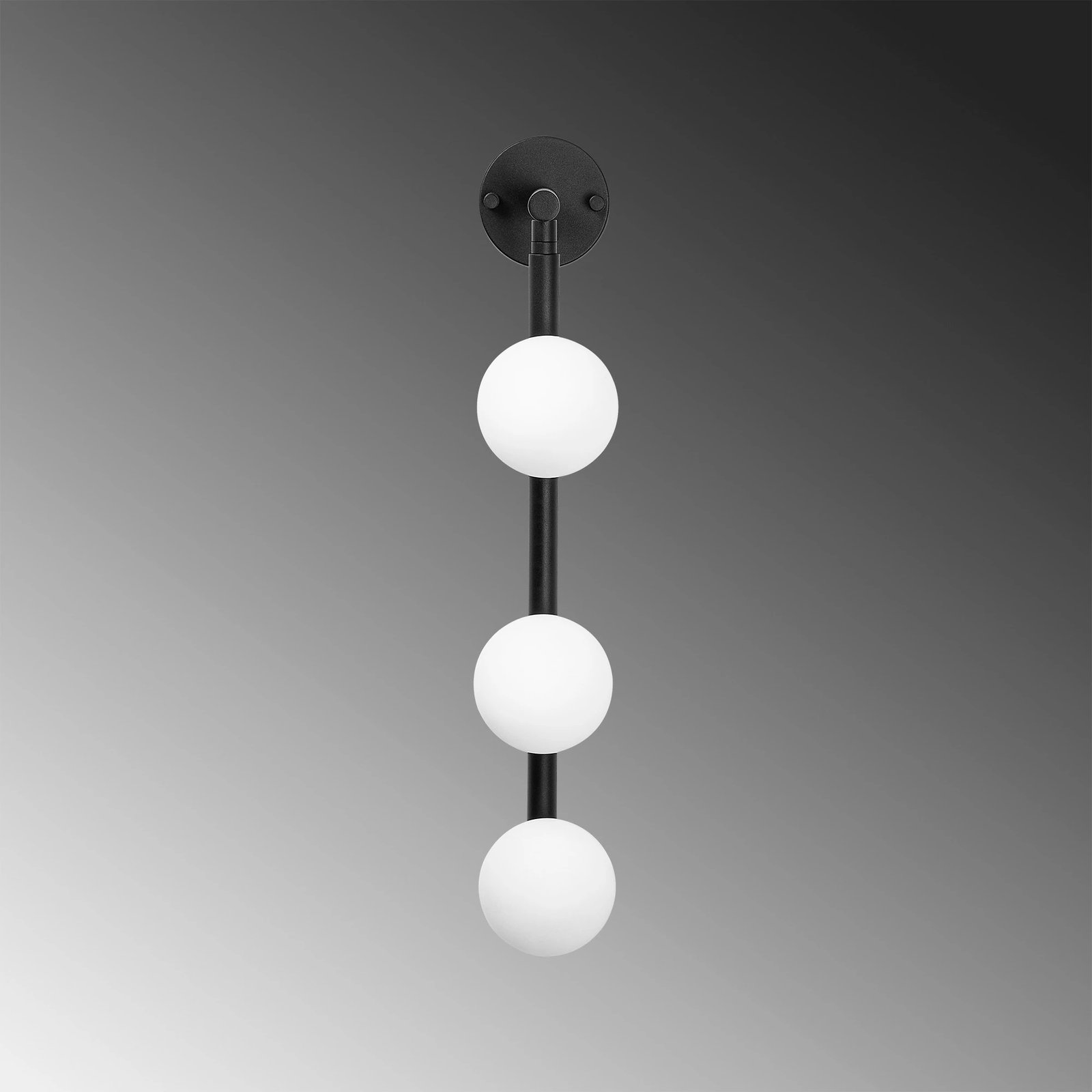 Llambë muri Opviq, Domino - 11040, e zezë dhe e bardhë