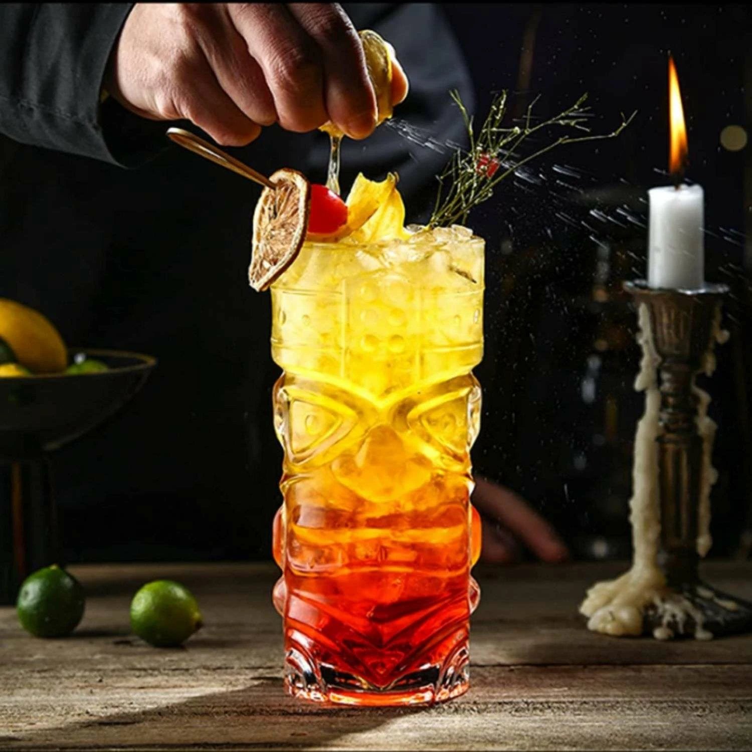 Set gotash koktejli (2 copë), Hermia Concept, Tiki