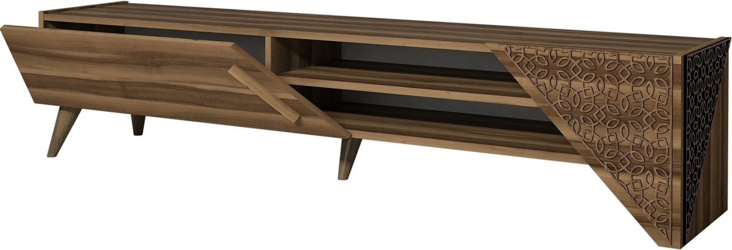 Komodë TV Skye Decor, Beril 2, ngjyrë arre