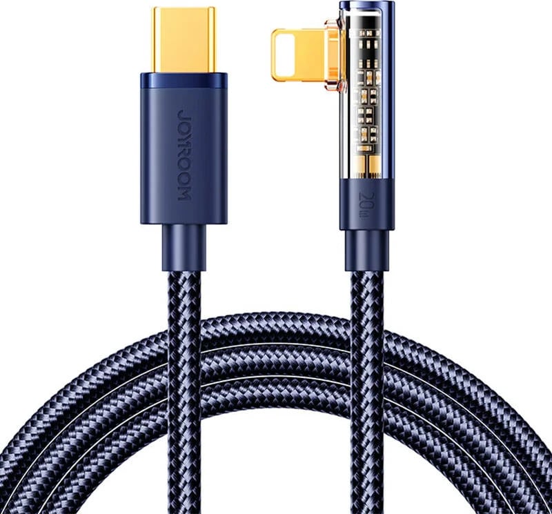 Kabllo Joyroom S-CL020A6 USB-C në Lightning, 1.2m, 20W, blu