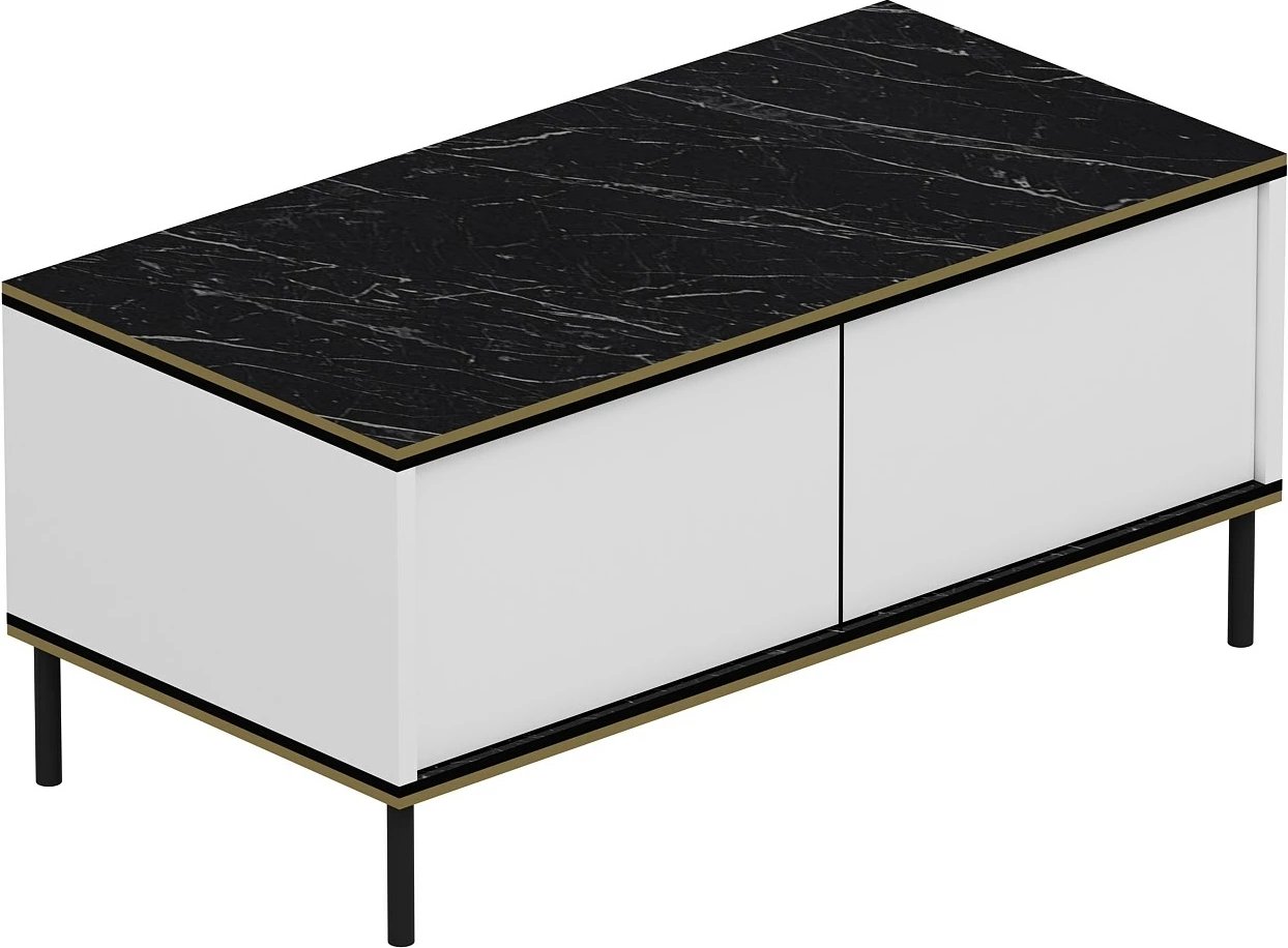 Tavolinë kafeje Hanah Home, Imaj, e bardhë