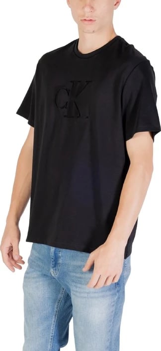 Maicë Calvin Klein Jeans për meshkuj, e zezë