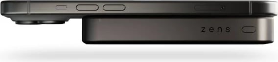 Power bank ZENS Pro 1 Slim 10000 mAh, ZEPP10B/00, alumini, e zezë