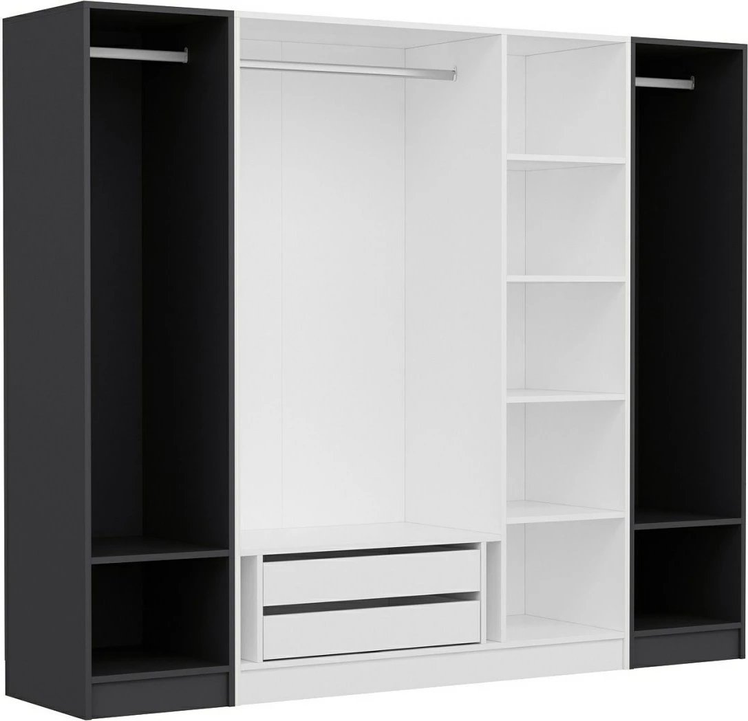 Dollap Skye Decor, i bardhë, 3079