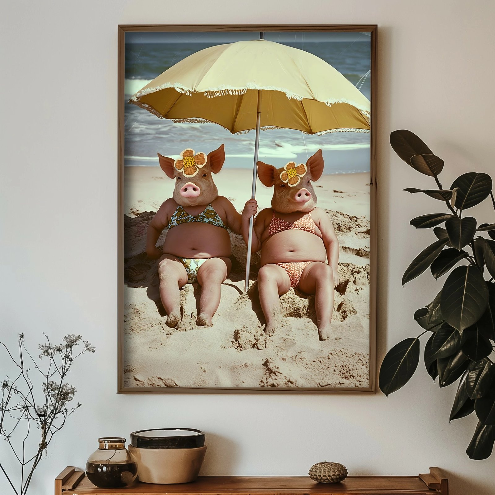 Pikturë dekorative me kornizë MDF, Wallity, GE099-L